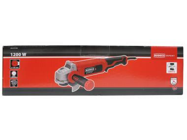 Zdjęcie: Szlifierka kątowa z regulacją obrotów 1200 W - 125 mm MODECO EXPERT