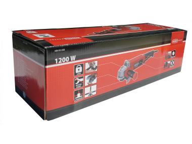 Zdjęcie: Szlifierka kątowa z regulacją obrotów 1200 W - 125 mm MODECO EXPERT
