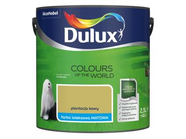 Zdjęcie: Farba do wnętrz Kolory Świata 2,5 L plantacja kawy DULUX