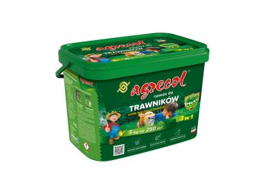 Zdjęcie: Nawóz do trawników super wieloskładnikowy 5 kg AGRECOL