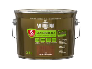 Zdjęcie: Lakierobejca orzech włoski ciemny L21 2,5L N VIDARON