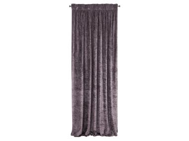 Zdjęcie: Zasłona Lavin 140x270 cm fioletowa na taśmie EUROFIRANY