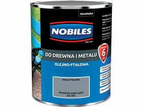 Emalia ftalowa półpołysk szary jasny Ftalonal 0,7 L NOBILES