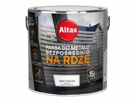 Farba do metalu 2,5 L biały połysk ALTAX