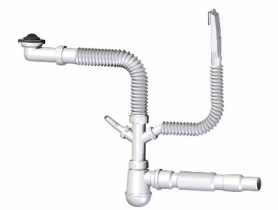 Syfon zlewozmywakowy AKCES