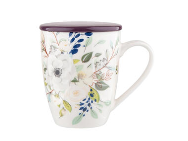 Zdjęcie: Kubek z zaparzaczem i pokrywką Inez 300 ml Gift Box ALTOMDESIGN