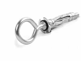 Łącznik SM Interest do płyt G-K M5x52 mm z hakiem oczkowym 4 szt. RAWLPLUG