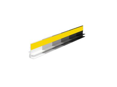 Zdjęcie: Listwa PVC BP12 Mini U L250 6/3 biały, dylatacyjna, tynkarska z uszczelką BELLA PLAST