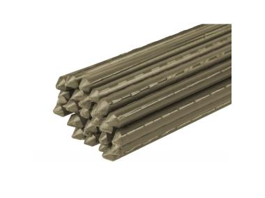 Zdjęcie: Tyczka ogrodowa metalowa 150 cm - 16 mm brązowa TIN TOURS