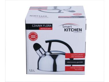 Zdjęcie: Czajnik nierdzewny Flora 1,5 L SMART KITCHEN COOKING