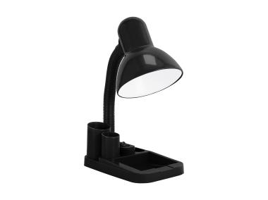 Zdjęcie: Lampka biurkowa Idol E27 kolor czarny max 15 W STRUHM