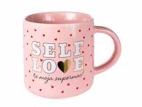 Kubek Q 965 Past Elle Self Love KUKARTKA