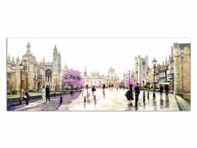 Obraz Canvas Watercolor 60x150 cm St236 Cambridge STYLER