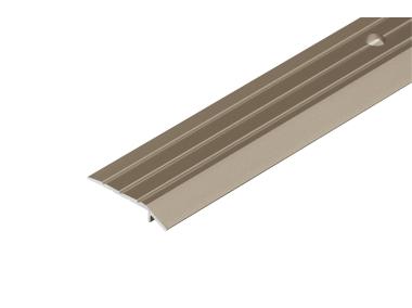 Zdjęcie: Profil progowy ochronny skośny aluminium anoda 30 mm 0,9 m szampan CEZAR