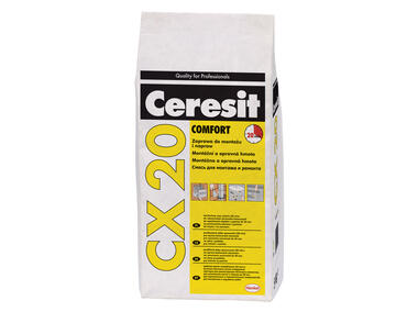 Zdjęcie: Zaparawa montażowa CX 20 Comfort 5 kg CERESIT