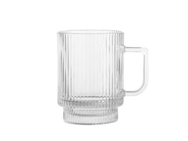 Zdjęcie: Kubek Selena z karbowanego szkła 300 ml ALTOM DESIGN