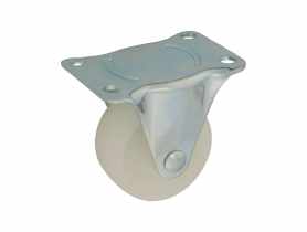 Zestaw jezdny koło poliamidowe 50 mm, 50 kg, płyta stała METRO