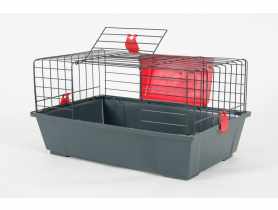 Klatka dla gryzoni i małych ssaków Classic 70 cm szaro-czerwona ZOLUX