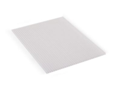 Zdjęcie: Płyta poliwęglan komorowy 98x200 cm 4 mm przezroczysta SCALA