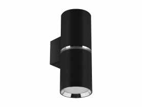 Oprawa dekoracyjna Dior Wll 2xGU10 kolor czarny/chrom 2 x max 35 W STRUHM