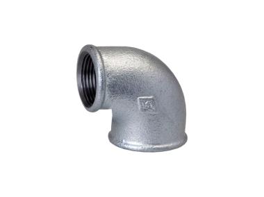 Zdjęcie: Kolano redukcyjne 90-11/2"x1" wew/wew ocynk DURO