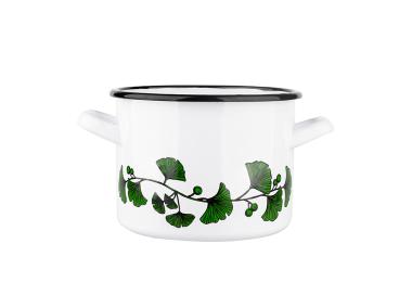 Zdjęcie: Garnek prosty Ginko 4,4 L - 20 cm biały SILESIA
