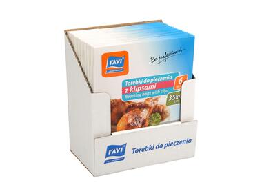 Zdjęcie: Torebki do pieczenia z klipsami 6 szt. RAVI