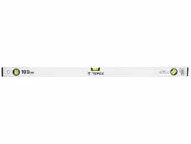 Poziomnica aluminiowa anodowana 100 cm, 3 libelle TOPEX