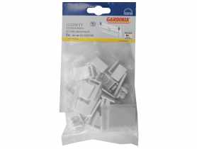 Uchwyt samoprzylepny do rolet plisowanych biały GARDINIA