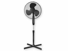 Wentylator stojący 16 cm - 45 W czarny DEDRA