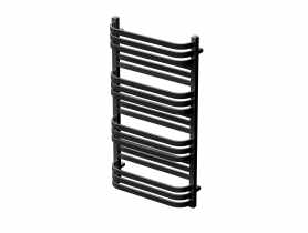 Grzejnik łazienkowy Diego 2 czarny mat 970x530 mm 400 W PSB