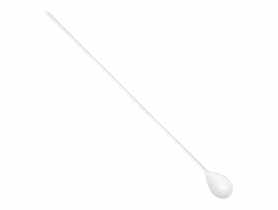 Łyżka plastikowa biała 70 cm BROWIN