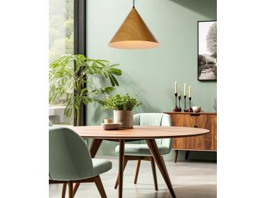 Zdjęcie: Lampa wisząca Dunca 1X40 W E27 jasny dąb CANDELLUX