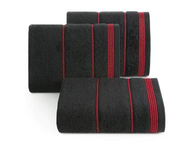 Zdjęcie: Ręcznik Mira 30x50 cm czarny EUROFIRANY