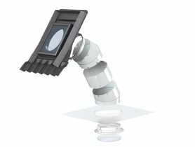 Pakiet świetlik tunelowy TWR S00W01 TWR 0K14 2010 + ZTL 014L VELUX
