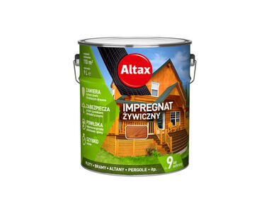 Zdjęcie: Impregnat do drewna, Żywiczny tik 9 L ALTAX