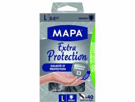 Rękawice Witryl Extra protection L 40 sztuk SPONTEX