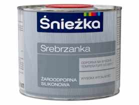 Srebrzanka żaroodporna srebrny 0,5L ŚNIEŻKA