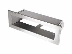 Kratka kominkowa otwarta 20x6 cm inox PARKANEX