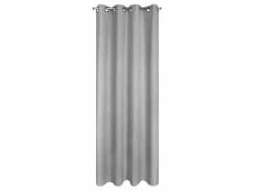 Zasłona gotowa Linda 140x250 cm stalowy EUROFIRANY