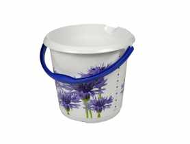 Wiadro Ilvie cornflowers deco 10 L KEEEPER