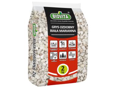 Zdjęcie: Grys Biała Marianna 8-16mm 2 Kg BIOVITA
