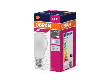 Zdjęcie: Lampa LED Value Classic A 4.9W 840 Frosted E27 OSRAM