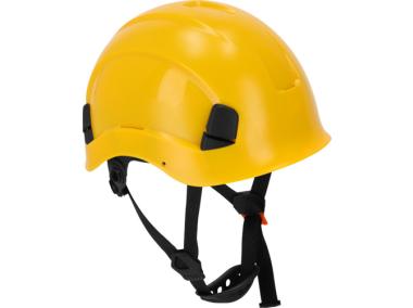 Zdjęcie: Hełm ochronny do pracy na wysokości, żółty, kat. III, CE, LAHTI PRO