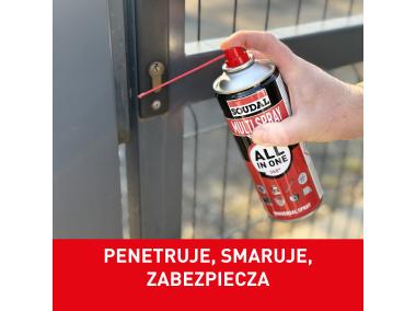 Zdjęcie: Spray wielofunkcyjny smarująco-zabezpieczający Multi Spray 400 ml SOUDAL