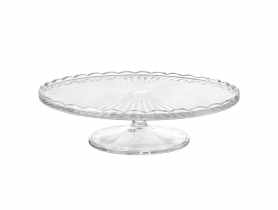 Patera szklana Venus na stopce średnica 28 cm ALTOM DESIGN