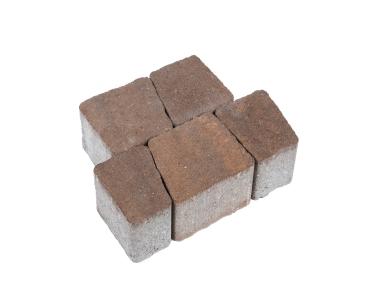 Zdjęcie: Kostka brukowa Carmino 6 cm hawaii brązowo-pomarańczowy POLBRUK