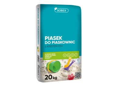 Zdjęcie: Piasek do piaskownic worek 20 kg SOBEX