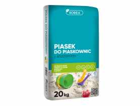 Piasek do piaskownic worek 20 kg SOBEX