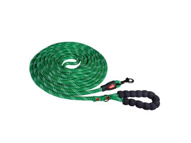 Zdjęcie: Smycz sznurowa dla psa 10 m, 13 mm zielona ZOLUX